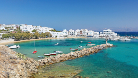 One Day Cruise from Naxos to Piso Livadi in Paros. Transfer with Alexander Cruises