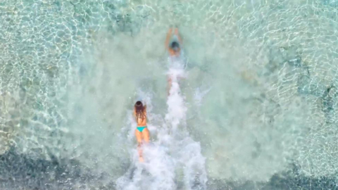 A swim to Chrissi Island unveils a world of natural beauty, a true Mediterranean paradise