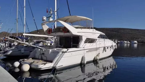 Departure from the Katapola port, Amorgos