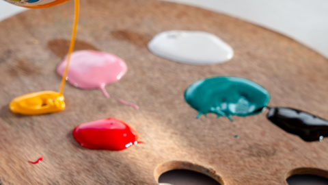 Drawing and games in Naxos
