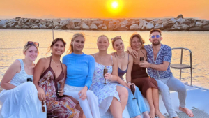 Gather your on the catamaran, celebrate the sunset with drinks and laughter