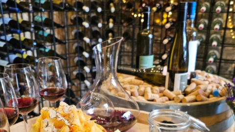 Experience the elegant wine cellar at Hurmas, featuring fine wines, cheese, potatoes and truffle pairings (subject to availability).