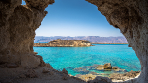 The unique landscape of Koufonissi