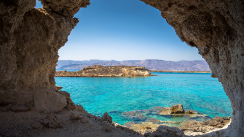 The unique landscape of Koufonissi
