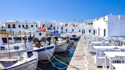 Strolling through Naousa's narrow streets: A hidden gem in Paros